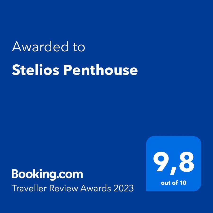 Stelios Penthouse Apartment Rethymnon Exterior foto