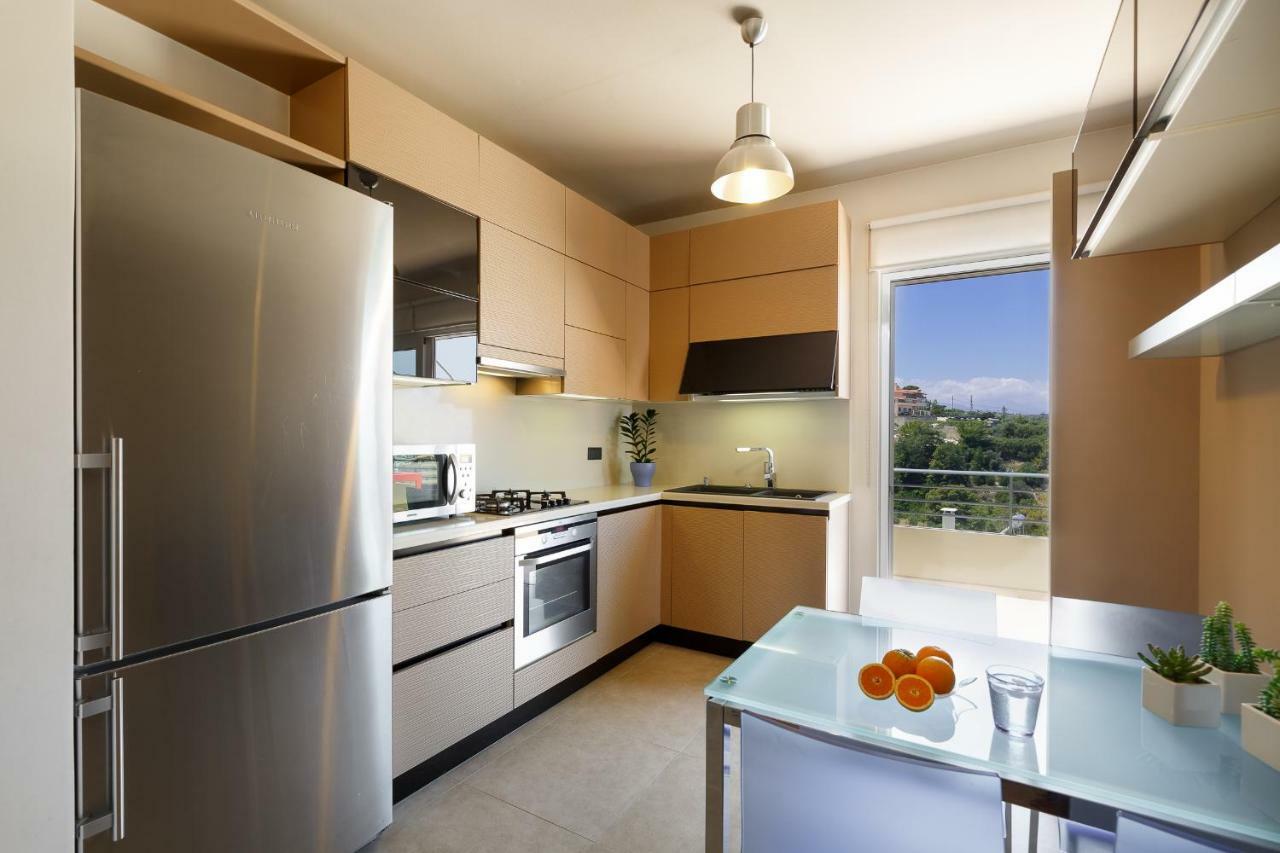 Stelios Penthouse Apartment Rethymnon Exterior foto