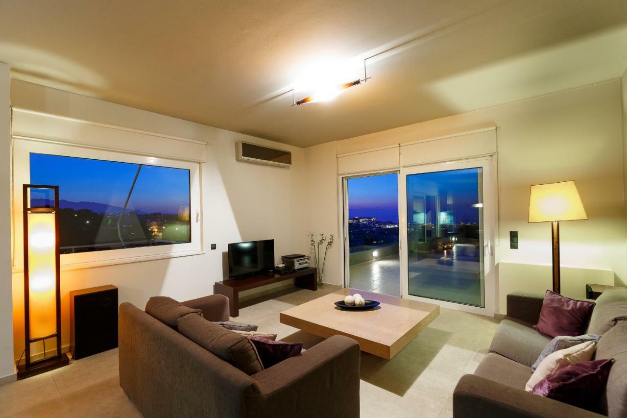 Stelios Penthouse Apartment Rethymnon Exterior foto