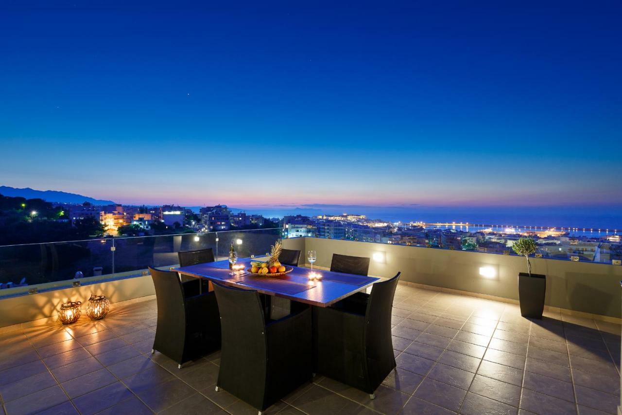 Stelios Penthouse Apartment Rethymnon Exterior foto