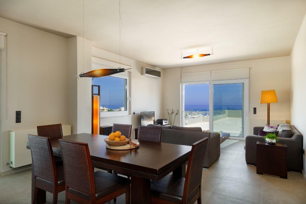 Stelios Penthouse Apartment Rethymnon Exterior foto